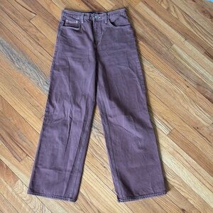 Just Black Denim Retro Straight Leg Jeans